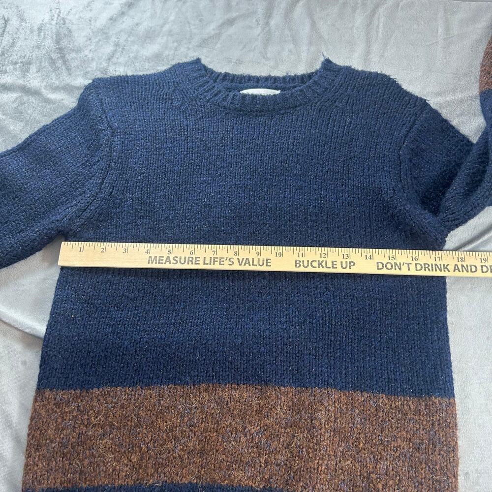 Zara Girls size 11/12 Sweater Two Tone Scoop neck - Picture 3 of 5